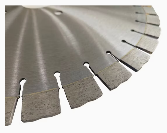 350mm 400mm Silent Silver Brazed Diamond Saw Blade for Cutting Concrete Granite