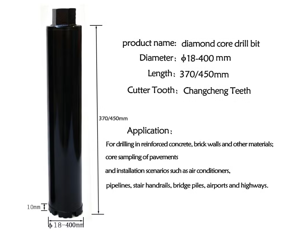 Industrial-Grade Sharp Wear-Resistant Diamond Core Drill Bit (图2) image.png