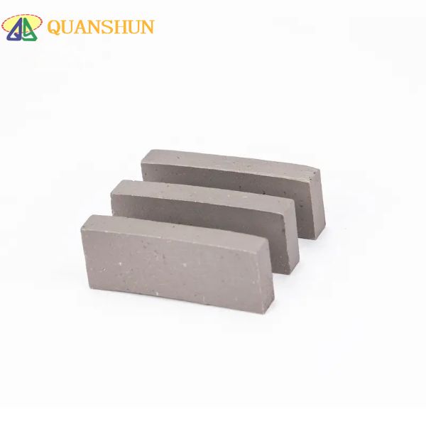 Segment for cutting granite marble